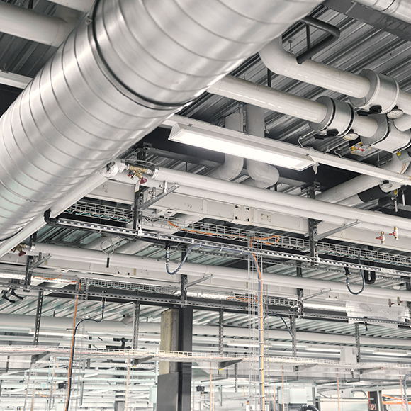 Pipe at factory